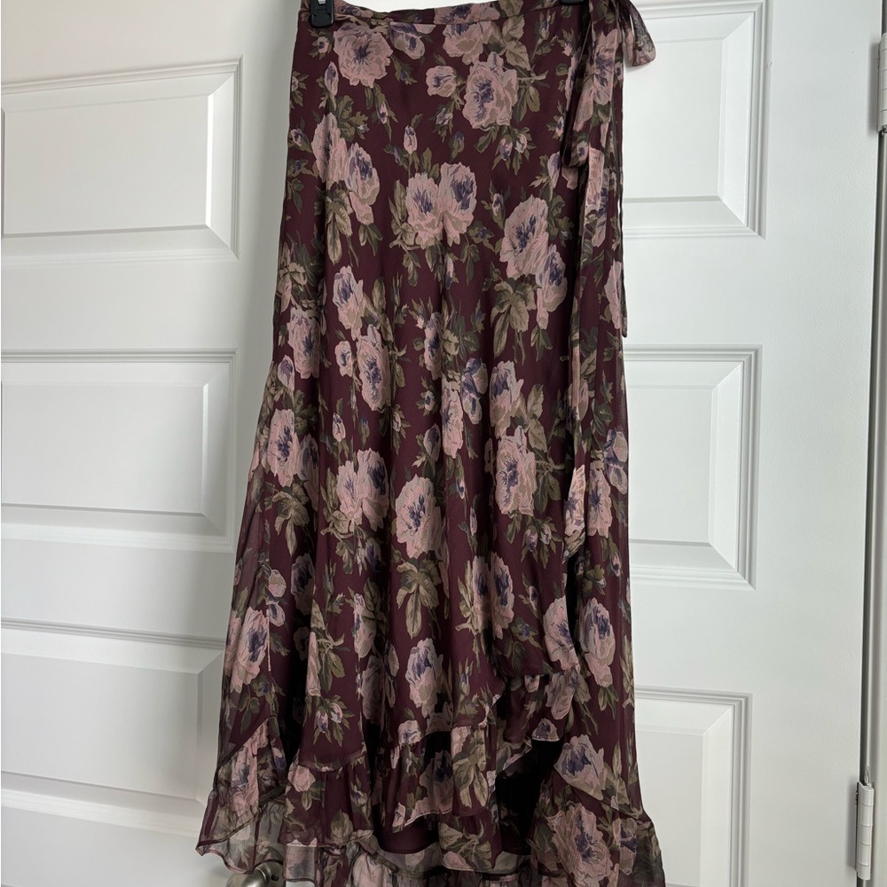 Ralph Lauren Asymmetrical Long Skirt